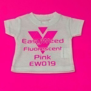EW019 Fluorescent Pink EasyWeed Sheet