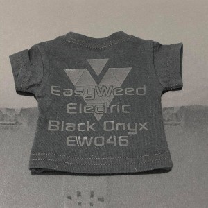 EW046 Electric Black Onyx EasyWeed Sheet