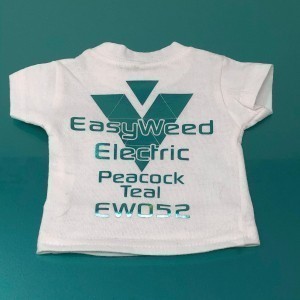 EW052 Electric Peacock Teal EasyWeed Sheet