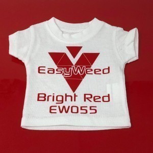 EW055 Bright Red EasyWeed Sheet