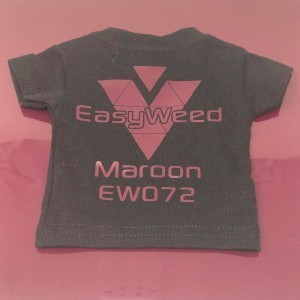 EW072 Maroon EasyWeed Sheet