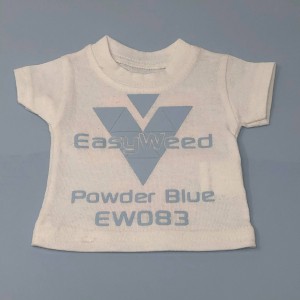 EW083 Powder Blue EasyWeed Sheet