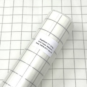 Styletech C7 Grey Grid Tape with Backing Roll (Medium-Tack)