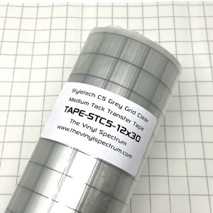 Styletech C5 Grey Grid Tape Roll (Medium-Tack)