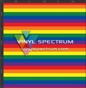 MINPRD Mini Pride Stripes Siser HTV Sheet