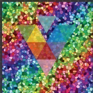 MOSCRB Mosaic Rainbow Orajet Matte Sheet