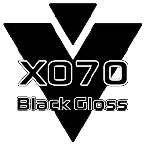 X070G Black (Gloss) 651 Sheet