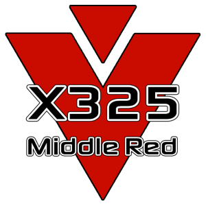 X325 Middle Red 751 Sheet