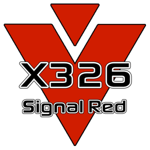 X326 Signal Red 751 Sheet