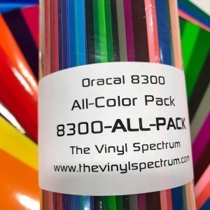 Oracal 8300 Transparent All Color Pack